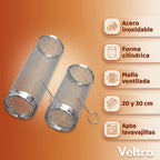 Kit parrillas cilindricas para asados