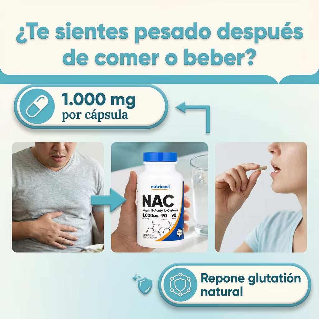 NUTRICOST NAC VEGAN 90 CAPSULAS