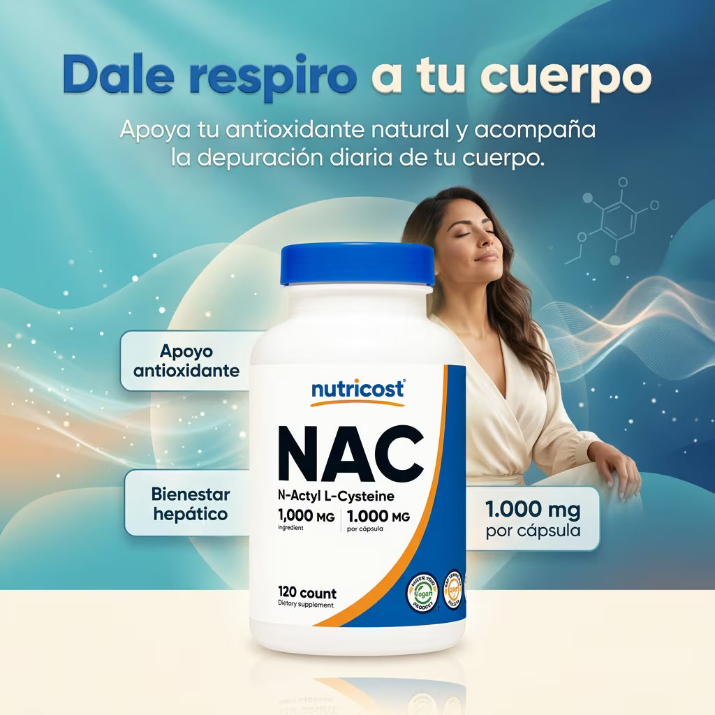 NUTRICOST NAC VEGAN 90 CAPSULAS